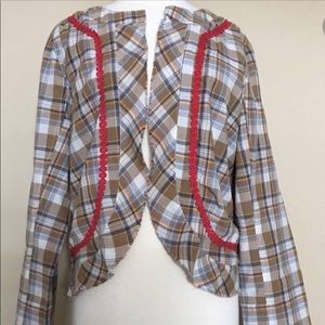 Sundance Catalog Nola Plaid Jacket